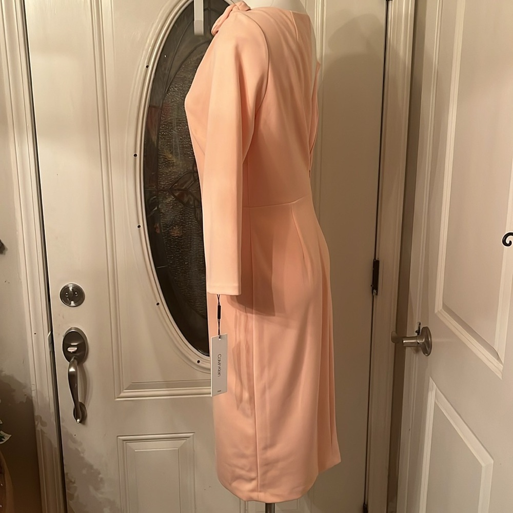 Elegant Peach Dress